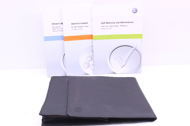2012 Volkswagen Beetle Owners Manual and Case OEM