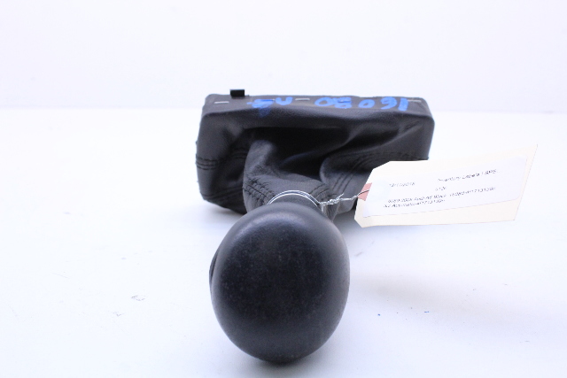 2008 Audi A6 Black 3.2 Automatic Shifter Knob with Boot OEM