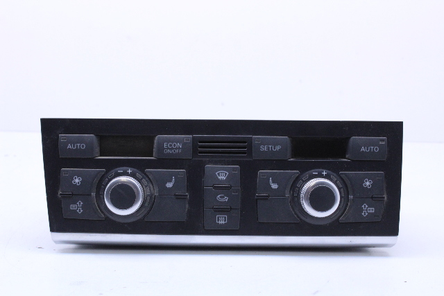2007-2011 Audi A6 Climate Temperature Control Panel OEM