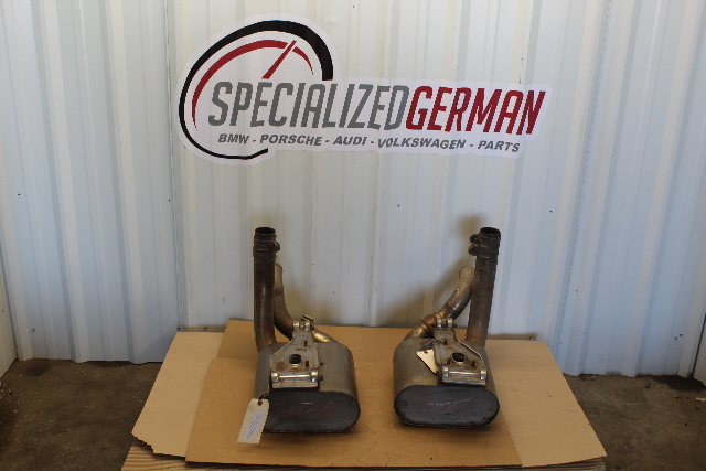 2005 2006 2007 2008 Porsche 911 997 Muffler Exhaust AWE Tuning Damaged Pipe OEM