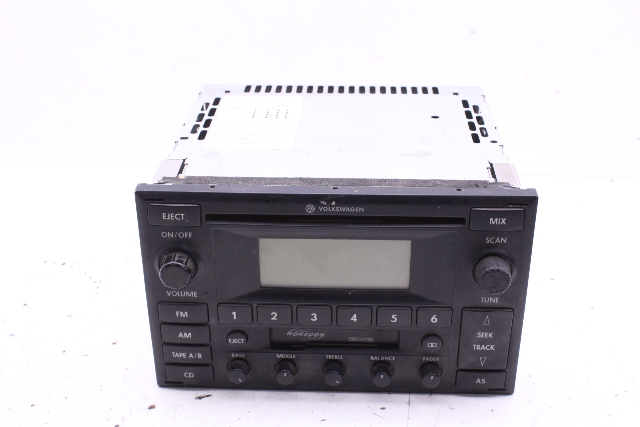 2003 Volkswagen Jetta AM FM CD Cassette Monsoon Radio 1jm035157k OEM