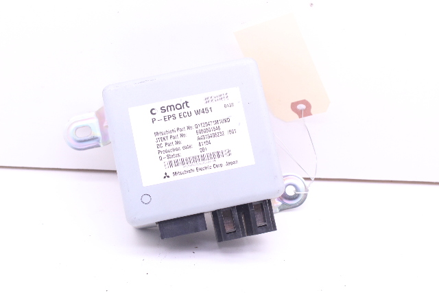 2008 2009 2010 2011 2012 2013 2014 2015 Smart Fortwo Steering Module Computer OEM