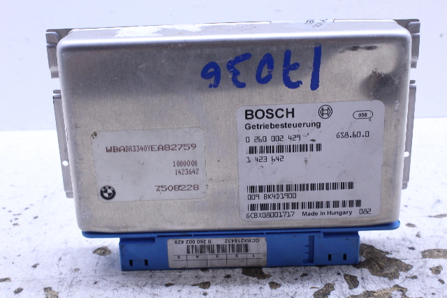 2000 BMW 323i Transmission Control Module TCM TCU 1423642 OEM