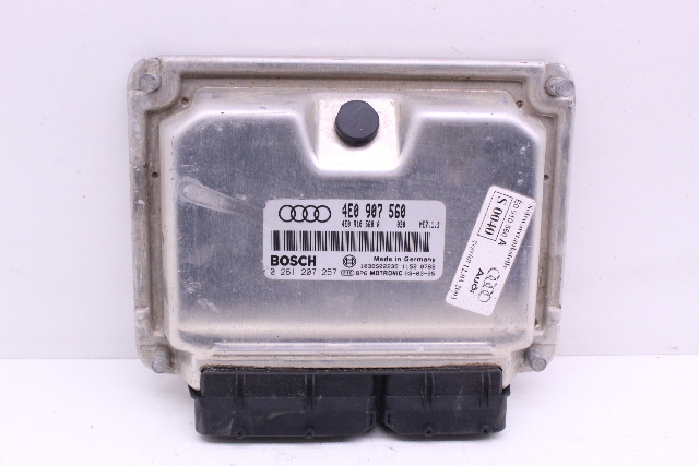 2003-2004 Audi A8 Engine Computer Module ECU ECM DME 4E0907560 OEM