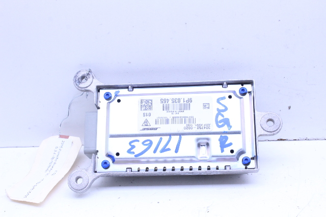 Porsche 911 Boxster Cayman Subwoofer AMP Amplifier 9P1035465 OEM