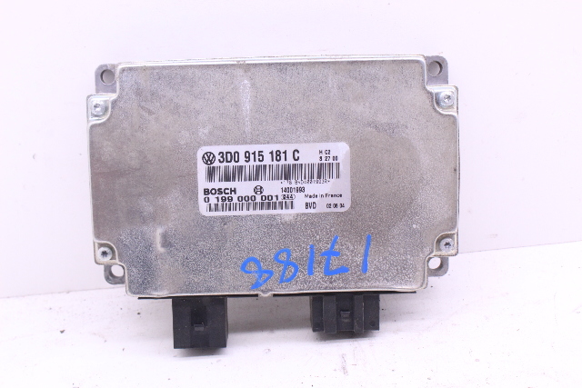2005 Volkswagen Phaeton 4.2 Battery Control Module 3D0915181C OEM