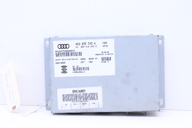 2007 2008 2009 Audi A4 A6 A8 S6 S8 Q7 Sirius Satellite Radio Receiver Module OEM