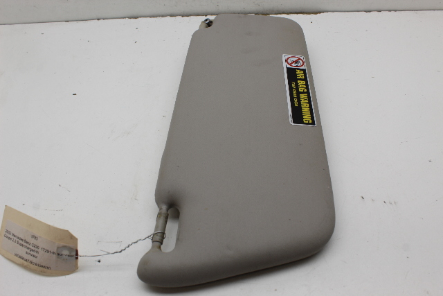 2002 Mercedes Benz C230 Coupe Sun Shade Visor Driver Left 2038100910 OEM