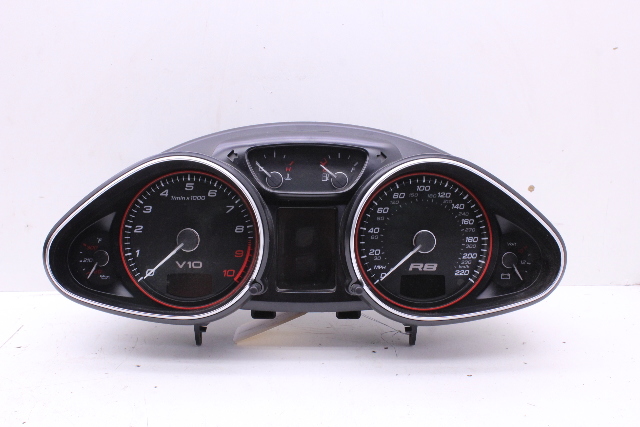 2011 2012 Audi R8 5.2 Speedometer Instrument Cluster OEM