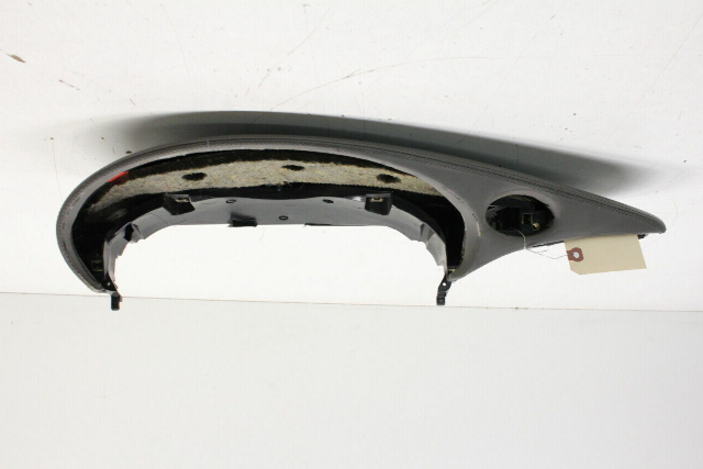 2002-2004 Porsche 911 996 Speedometer Cover Grey Stitched Leather OEM Used