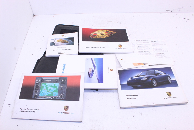 2002 Porsche 911 996 Owners Manual Case