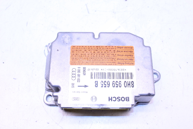 2004 Audi A4 S4 Convertible SRS Control Module 8H0959655B OEM