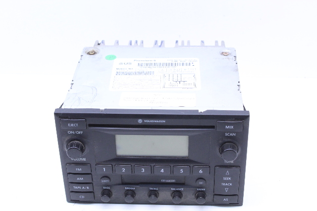 Volkswagen Golf Jetta Passat Stereo Radio Receiver Cassette CD Player 1JM035157D OEM