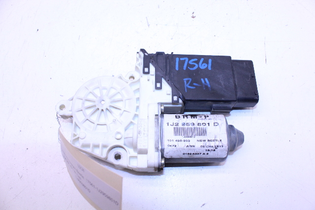 1998-2001 Volkswagen Beetle Power Window Motor Front Right 1J2959801D OEM