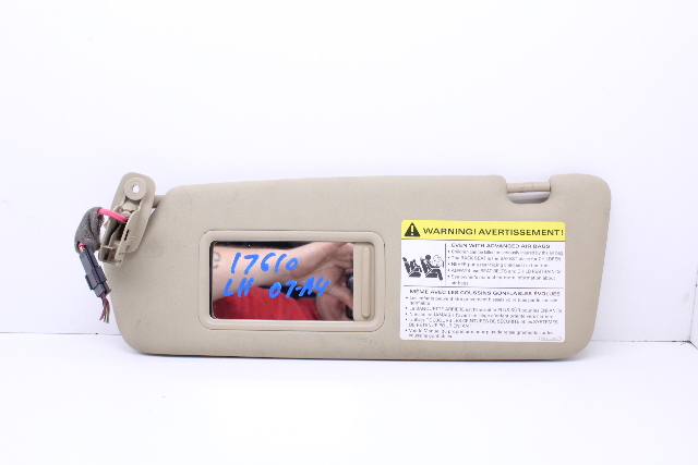 2007 Audi A4 Sedan Left Sun Visor OEM