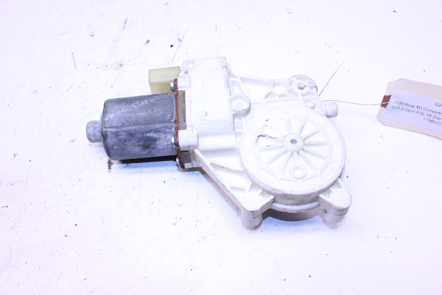 2008-2013 BMW M3 Convertible Right Rear Power Window Motor 67627198174 OEM