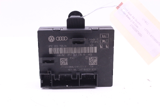 2011 2012 Audi A4 S4 Rear Door Control Module Left OEM