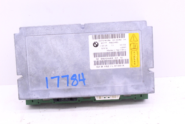 2002 BMW 745i E65 E66 SRS Control Module - 65776922463 OEM