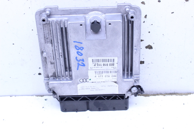 2007 Audi A4 Sedan 3.2 Engine Computer Module ECU ECM DME 8E0910115 OEM