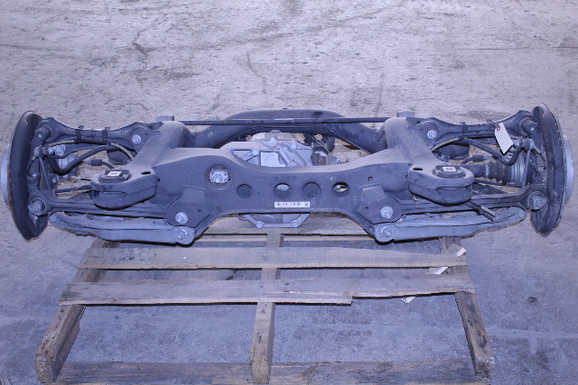 2011 Bmw 335is Rear Suspension Differential Crossmember Control arm Complete OEM