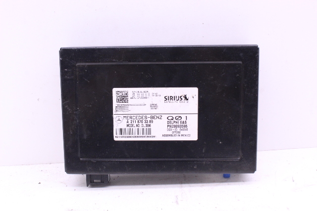 2008 Mercedes Benz R350 Sirius Satellite Radio Module OEM