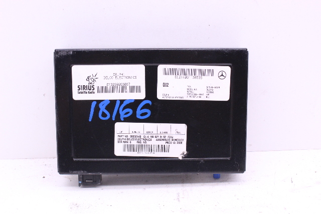Mercedes Benz Sirius Satellite Radio Receiver Module A1698270162 OEM