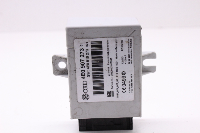 2004 Audi A8 Quattro Tire Pressure Control Module OEM