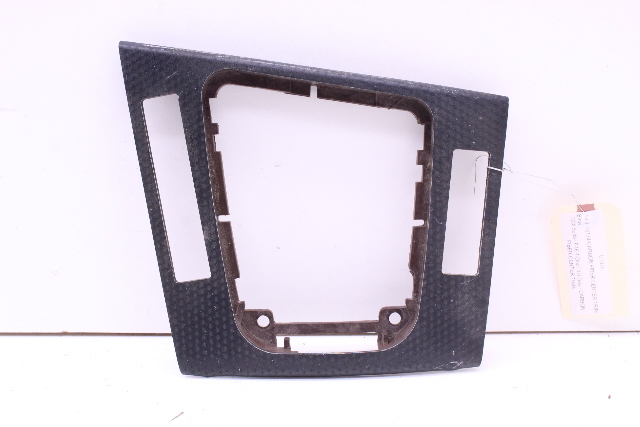 2001-2005 BMW 325i 330i Sedan Carbon Fiber Shifter Trim Bezel OEM