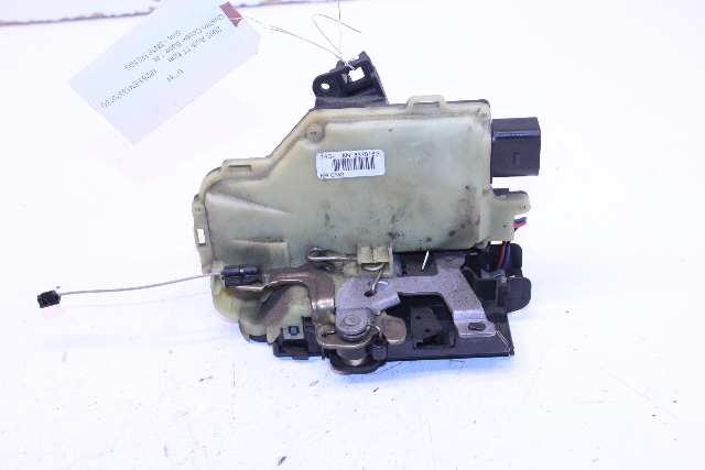 2005 Audi TT Non Quattro Coupe 1.8t Right Door Latch Lock 8N1837016G OEM