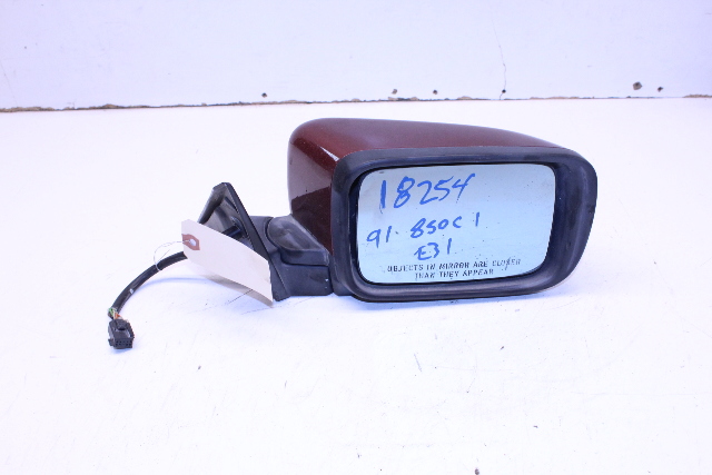 1993 1994 1995 1996 1997 BMW 840i 850i E31 Door Mirror Right Side View OEM