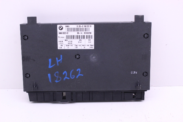 2010 BMW X5 Front Seat Control Module Right OEM