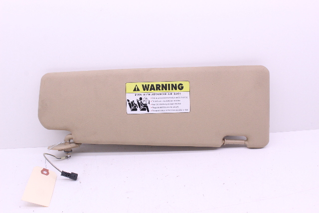 2007-2010 BMW X5 Driver Left Sun Shade Visor 51168037385 OEM