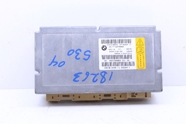 2004 BMW 530i SRS Crash Impact Module -65776975686