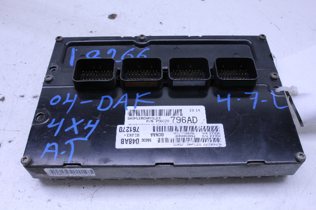 2004 Dodge Dakota 4.7 Engine Computer Module ECU ECM DME P56030048AB OEM