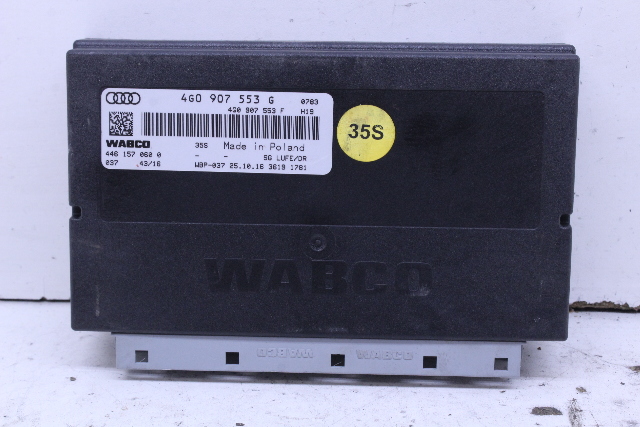 2017 Audi A8L Air Suspension Self Levelling Control Module 4G0907553G OEM