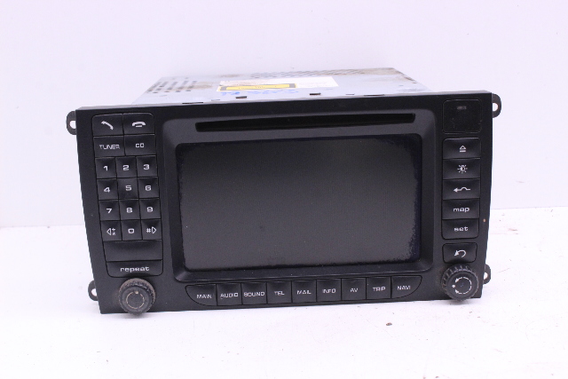 2005 2006 Porsche Cayenne AM FM Radio Stereo Navigation Unit - 7L5035192A OEM