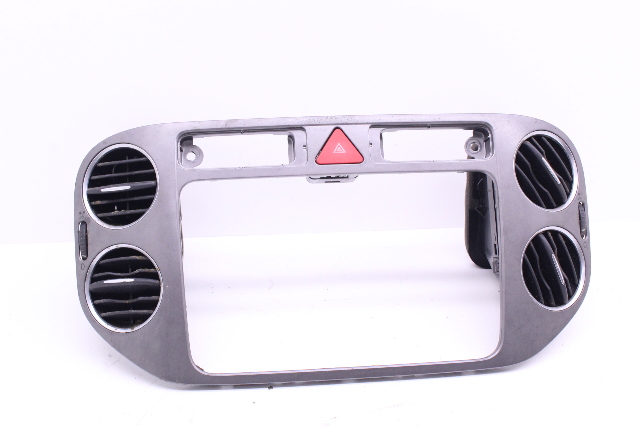 2009-2010 Volkswagen Tiguan Center Dash Radio Bezel Trim 5M0858071K OEM
