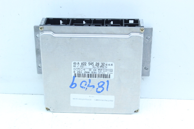 1998 1999 Mercedes Benz S320 Engine Computer Module ECU ECM DME