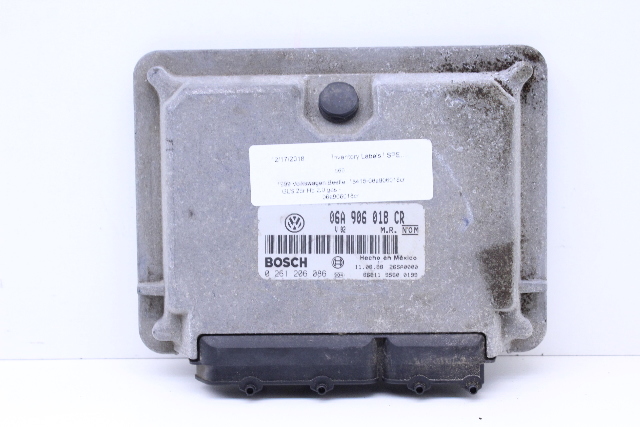 1999 Volkswagen Beetle 2.0 Engine Computer Module ECU ECM DME