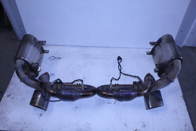 2004 Porsche 911 996 C4S EXhaust Muffler aftermarket brand unkown OEM