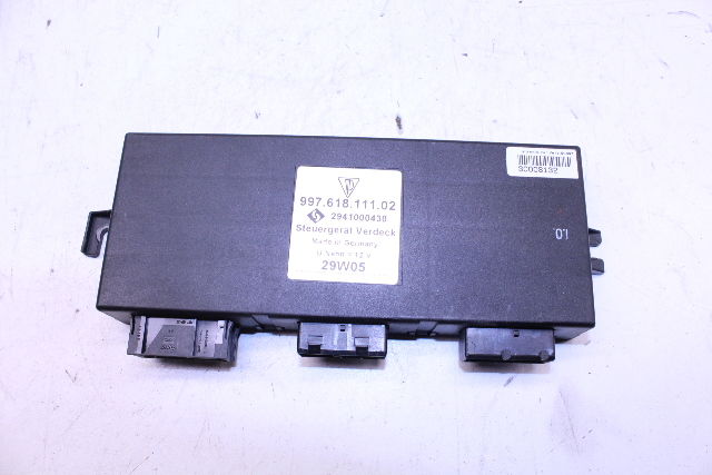2005-2012 Porsche 911 997 Convertible Top Roof Control Module OEM