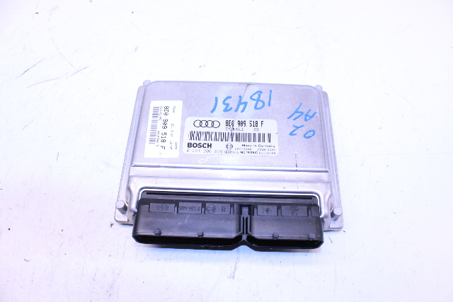 2002 Audi A4 Quattro Sedan 1.8t Gas Engine Computer Module ECU ECM DME 8E0909518F OEM