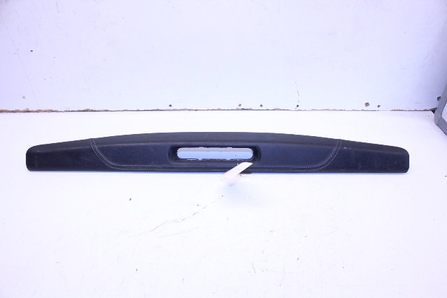 2005-2012 Porsche 911 997 Left Door Entry Switch Sill Plate Stitched Leather OEM