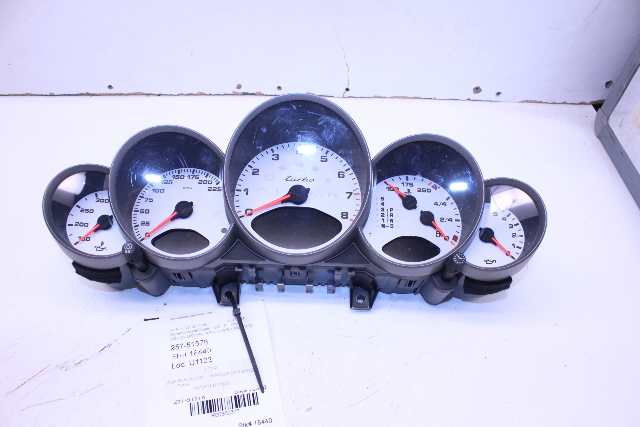 2007 Porsche 911 997 Turbo Speedometer Instrument Cluster OEM