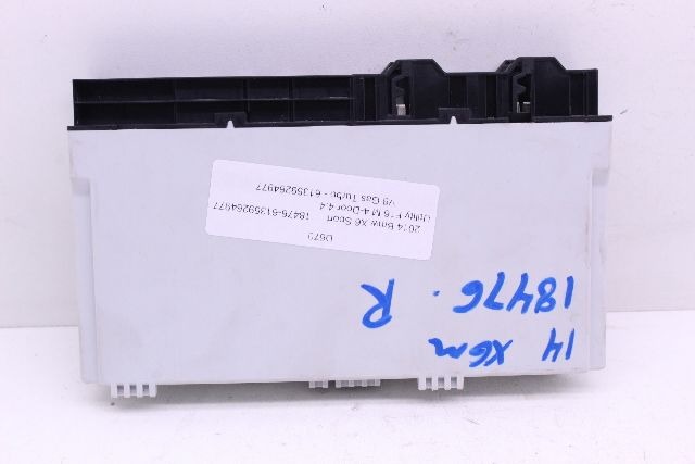 2011-2013 BMW X5 X6 Front Seat Control Module OEM