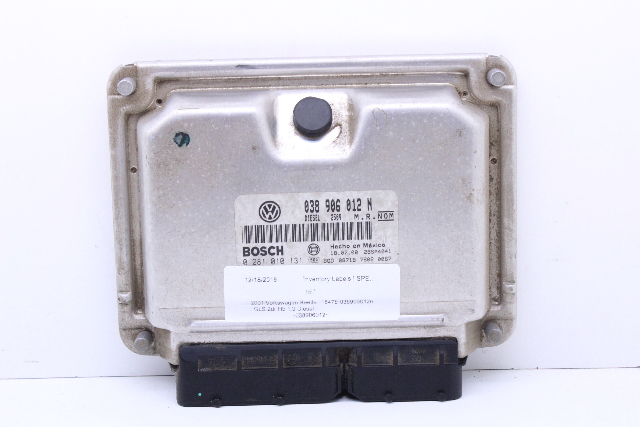 2000 2001 Volkswagen Beetle 1.9 Turbo Diesel Engine Computer Module ECU ECM DME