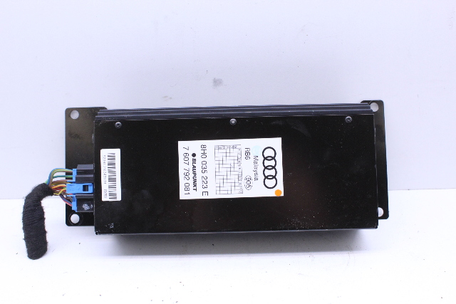2008 2009 Audi A4 Convertible Amp Amplifier Blaupunkt 8H0035223E OEM