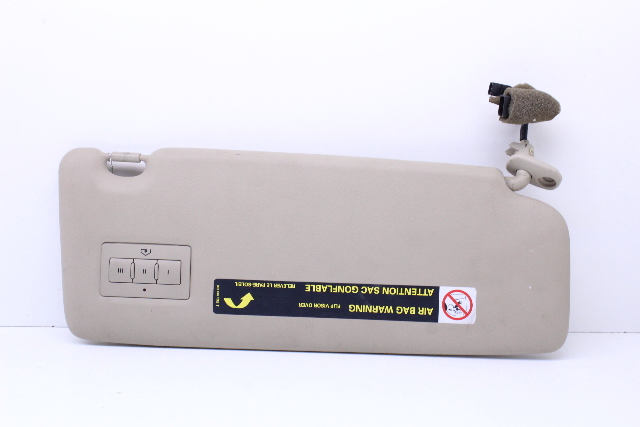 2004-2006 Audi A4 S4 Convertible Left Sun Visor OEM