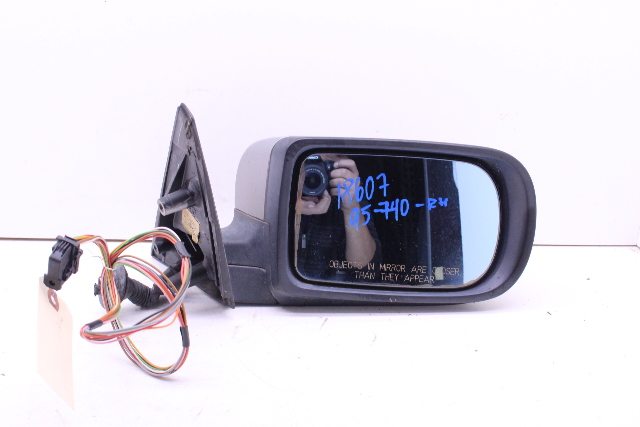 1995-2001 BMW 740i 750i Right Side View Door Mirror 51168165122 OEM