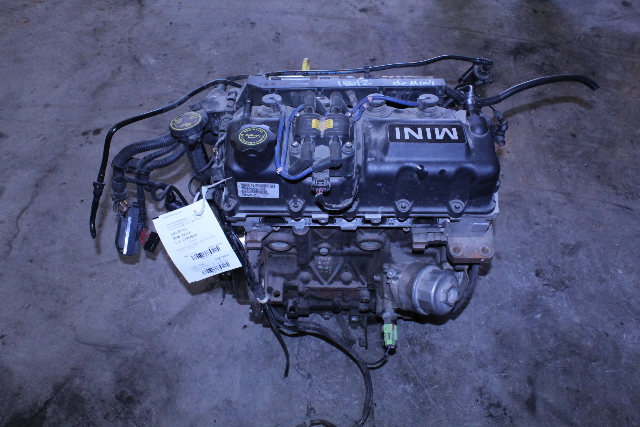 2002-2008 Mini Cooper 1.6 Engine Motor Assembly Drop Out 112K OEM
